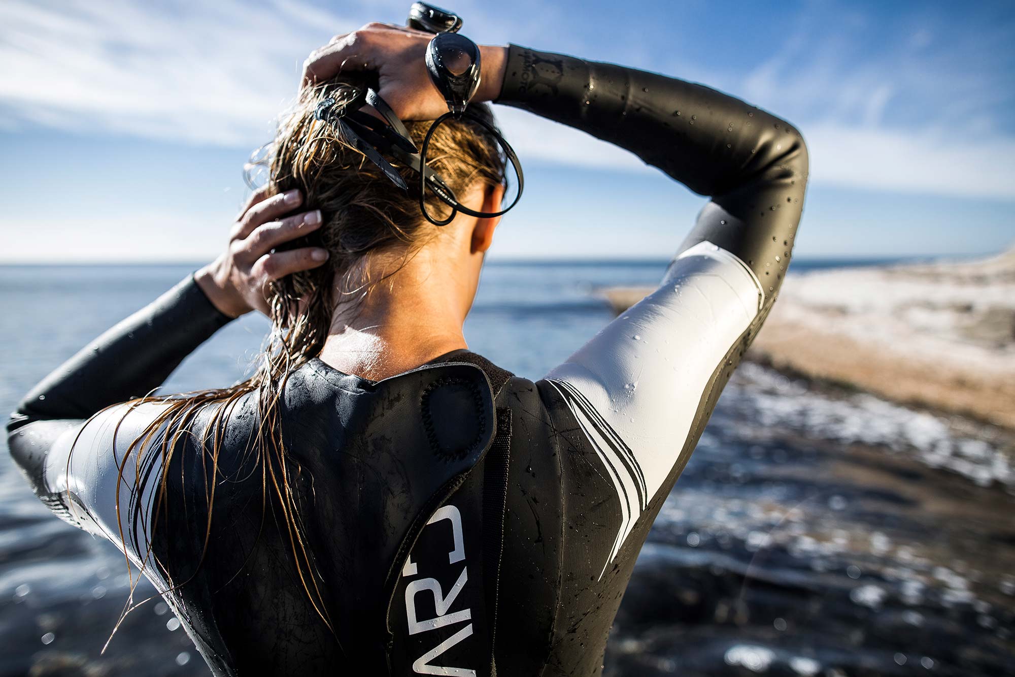 ZEROD Triathlon Neoprene wetsuits for open water swimming Women