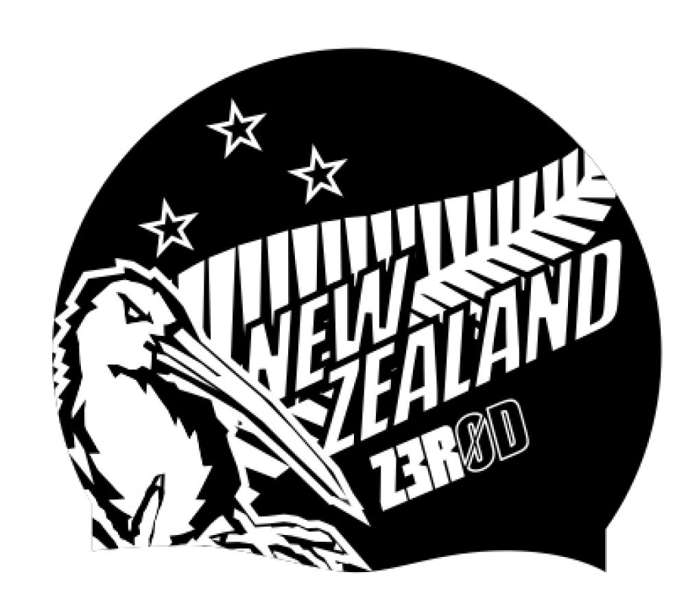 Z3R0D NEW ZEALAND SWIM CAP