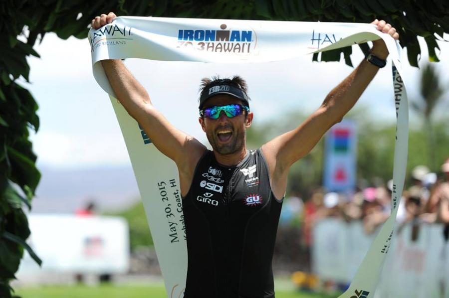 Victoire de Frédéric Limousin sur l'Ironman 70.3 Hawaii !
