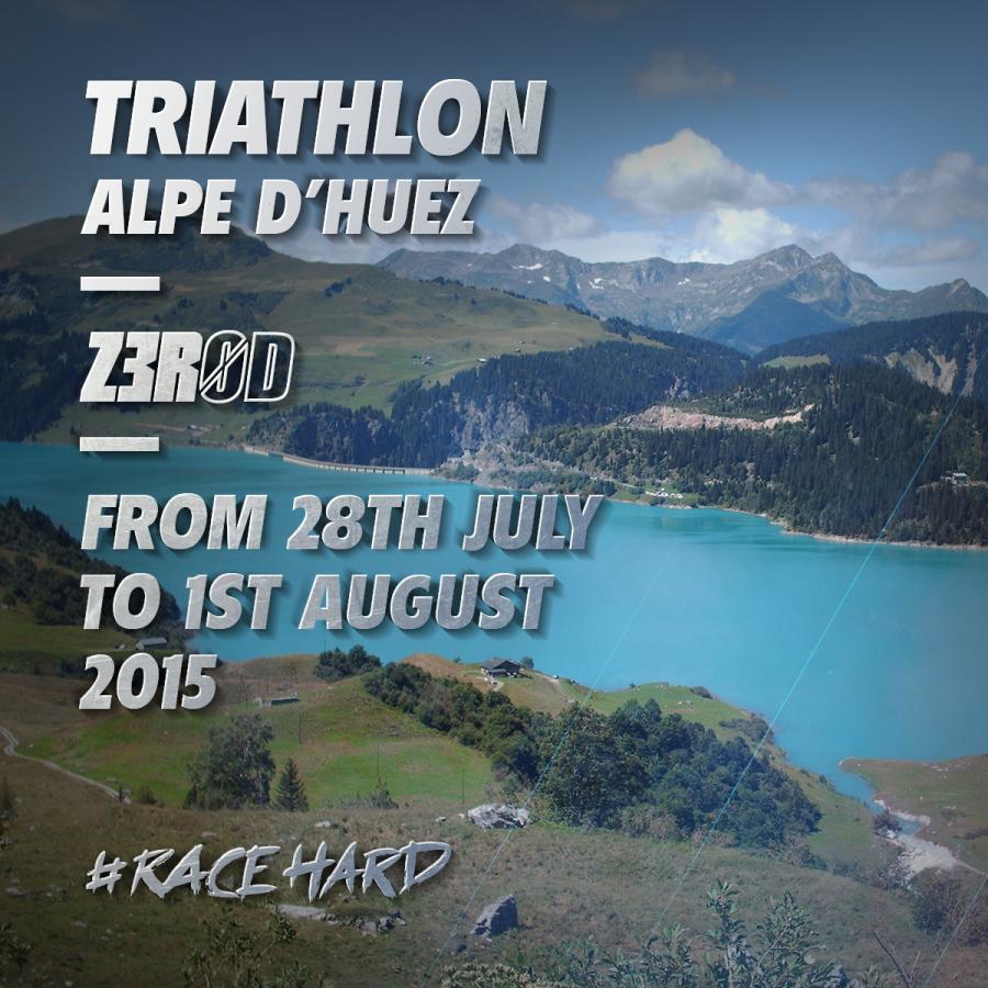 Z3R0D vous attend sur le triathlon de l'Alpe d'Huez ! 