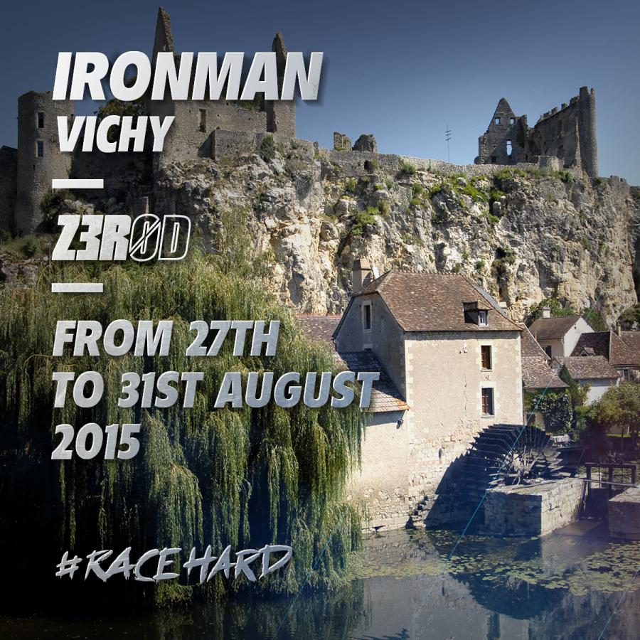 Z3R0D vous attend sur l'Ironman Vichy ! 