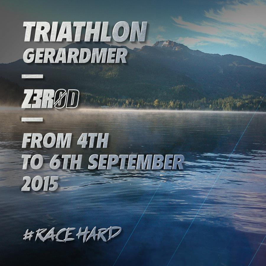 Retrouvez Z3R0D sur le triathlon de Gérardmer ! 