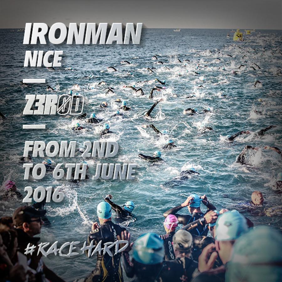 Retrouvez Z3R0D sur l'Ironman Nice !