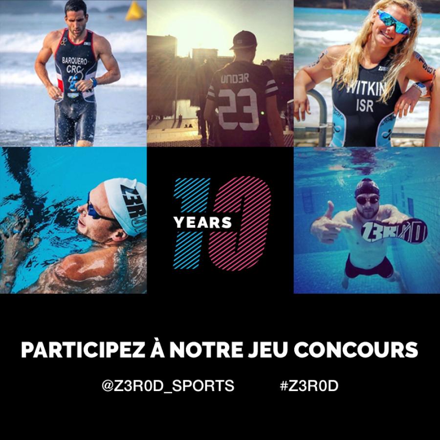 Participez au jeu concours des 10 ans de Z3R0D sur Instagram !