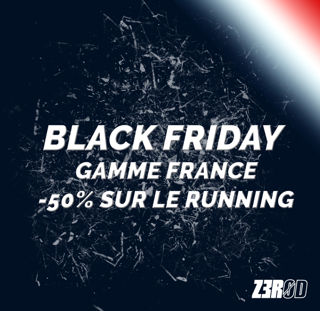 BLACK FRIDAY : -50% sur tout le running ! 