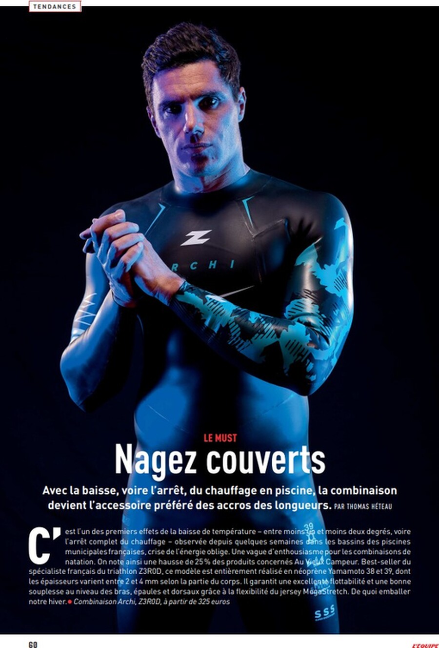 Z3R0D à l'honneur dans l'Equipe Magazine