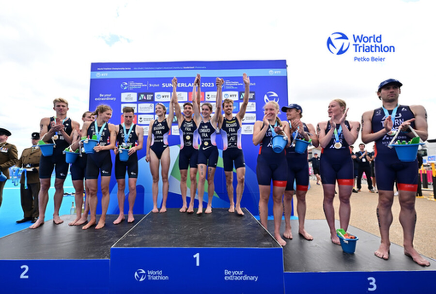 WTS SUNDERLAND: OUR FRENCH TRIATHLETES ADORNED WITH SUCCESS!