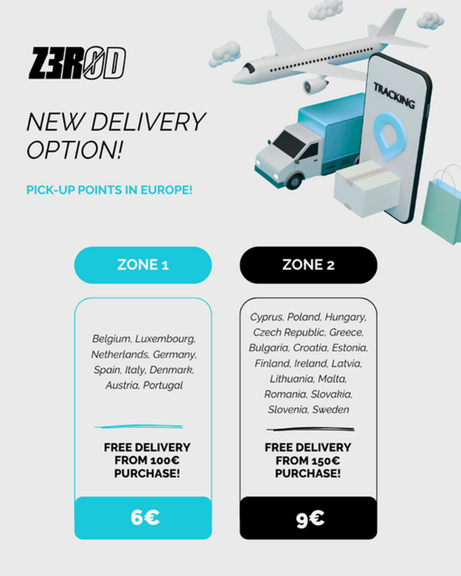 NEW DELIVERY OPTION — PICK-UP POINTS   NOW AVAILABLE ACROSS EUROPE!