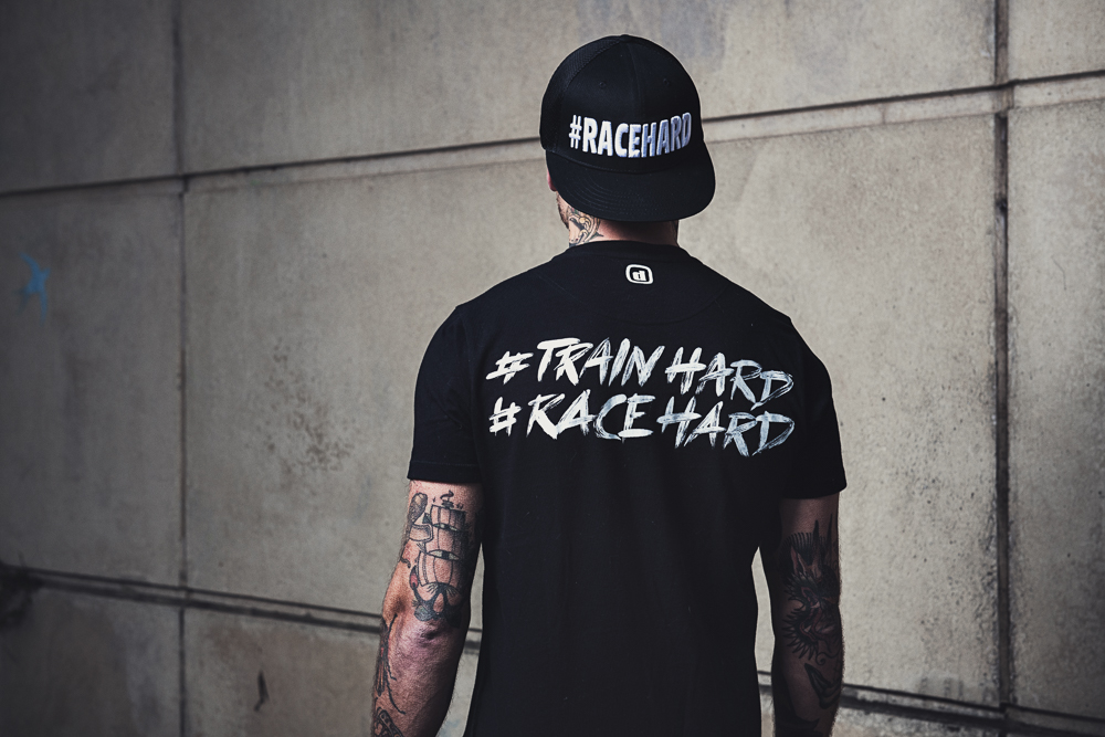 #RACEHARD TRUCKER CAP