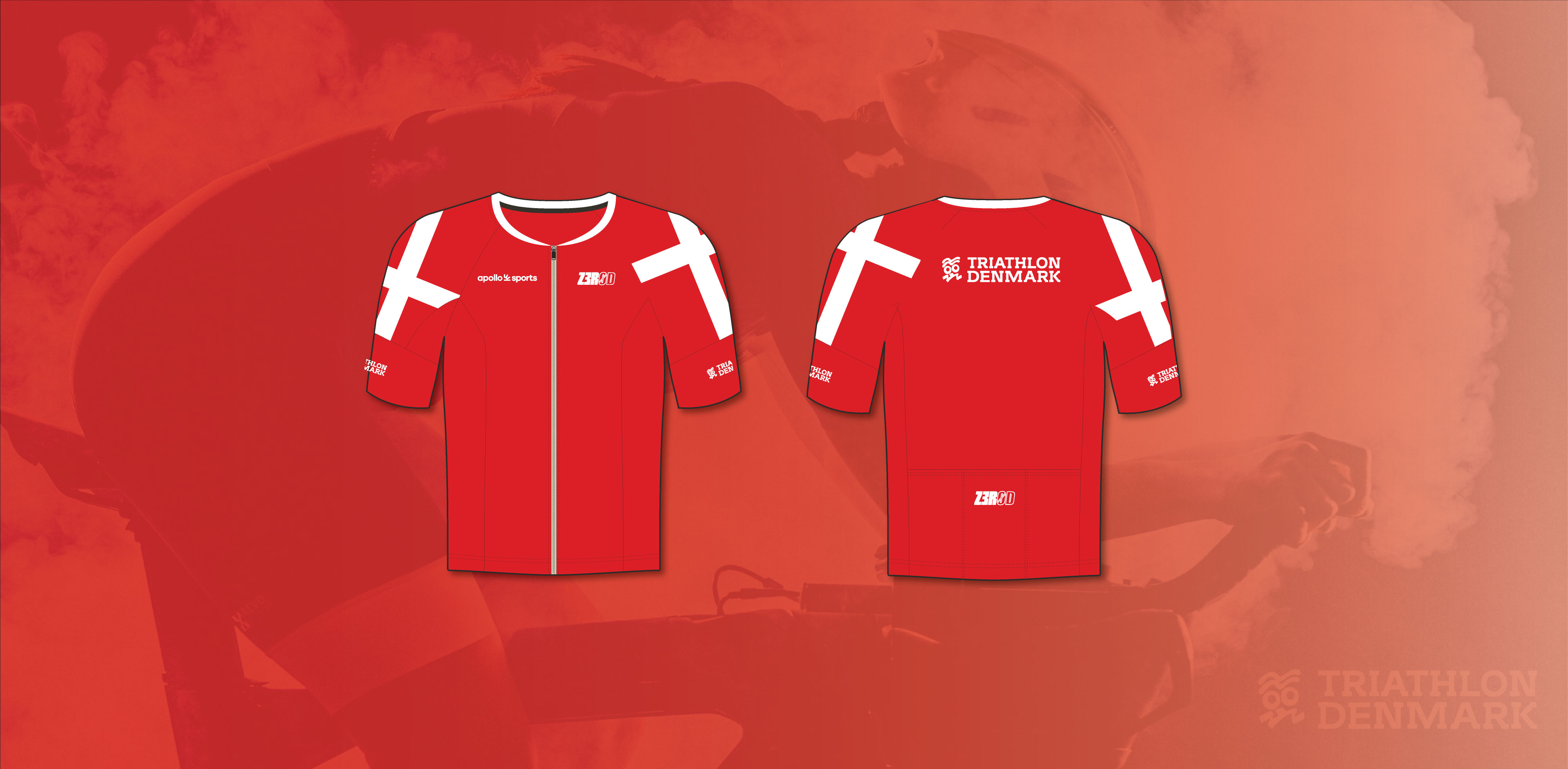 DENMARK WOMAN CYCLING JERSEY 