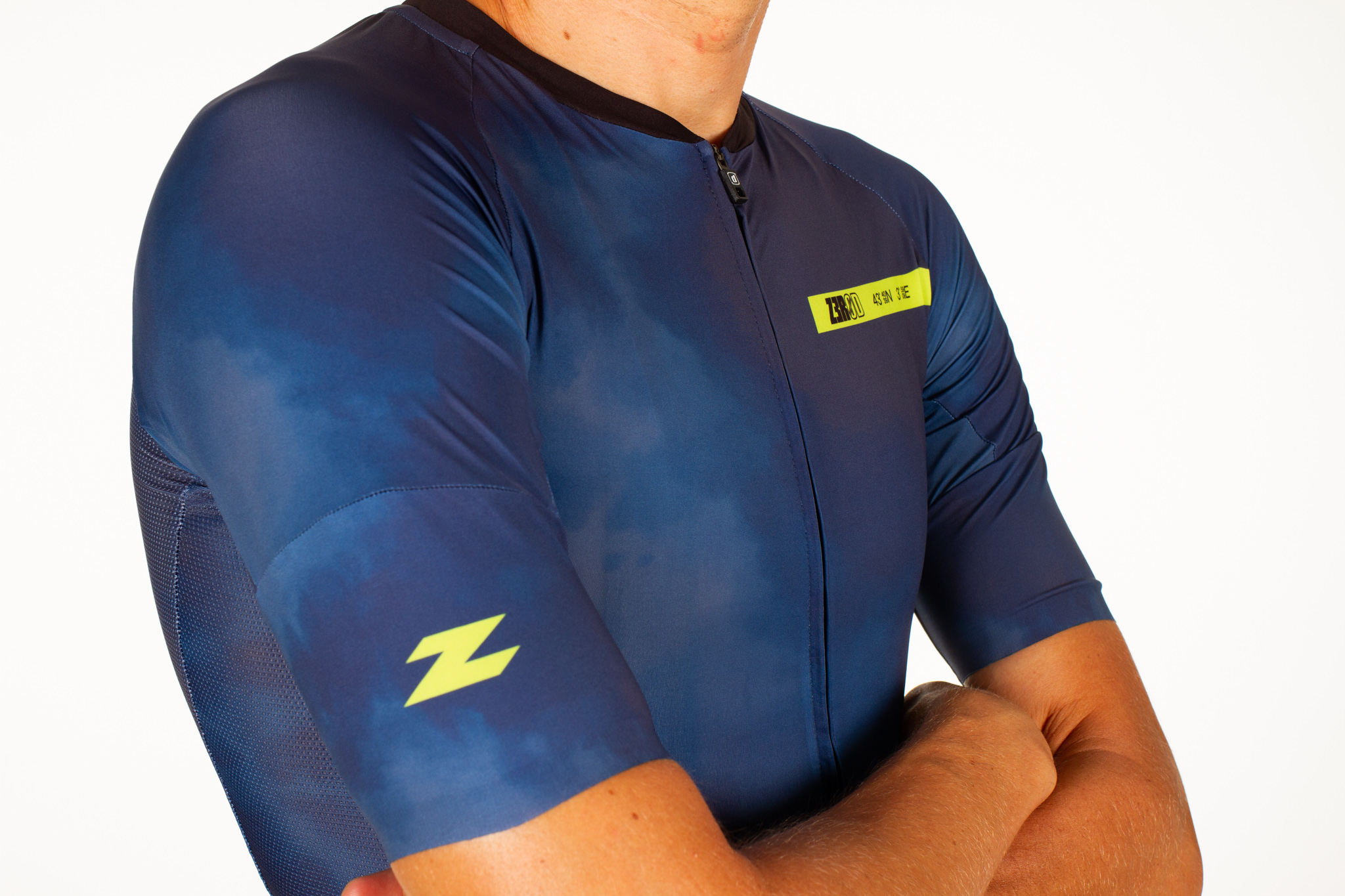 LIME THUNDERSTORM MAN CYCLING JERSEY 