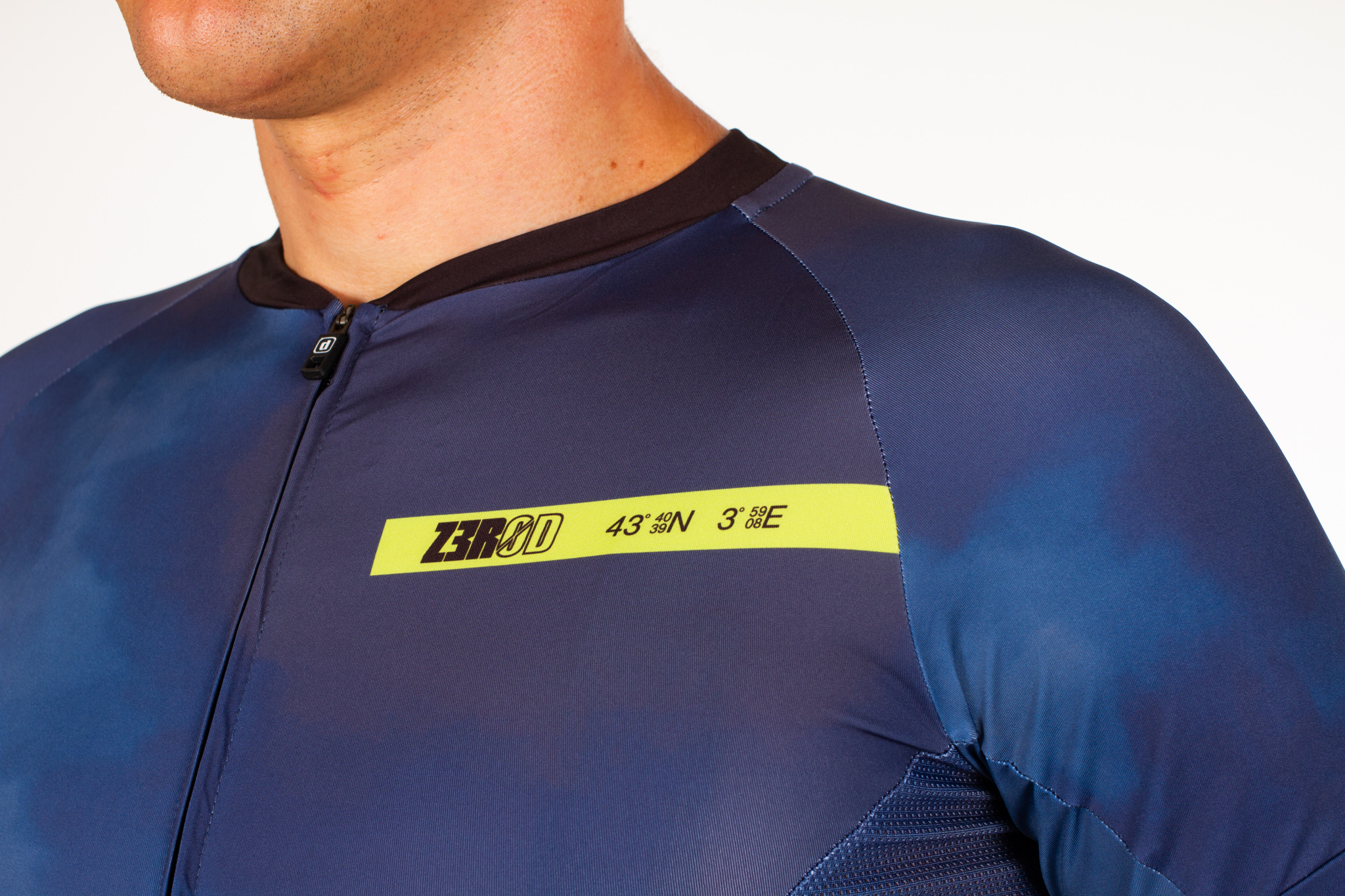 MAILLOT VELO HOMME LIME THUNDERSTORM