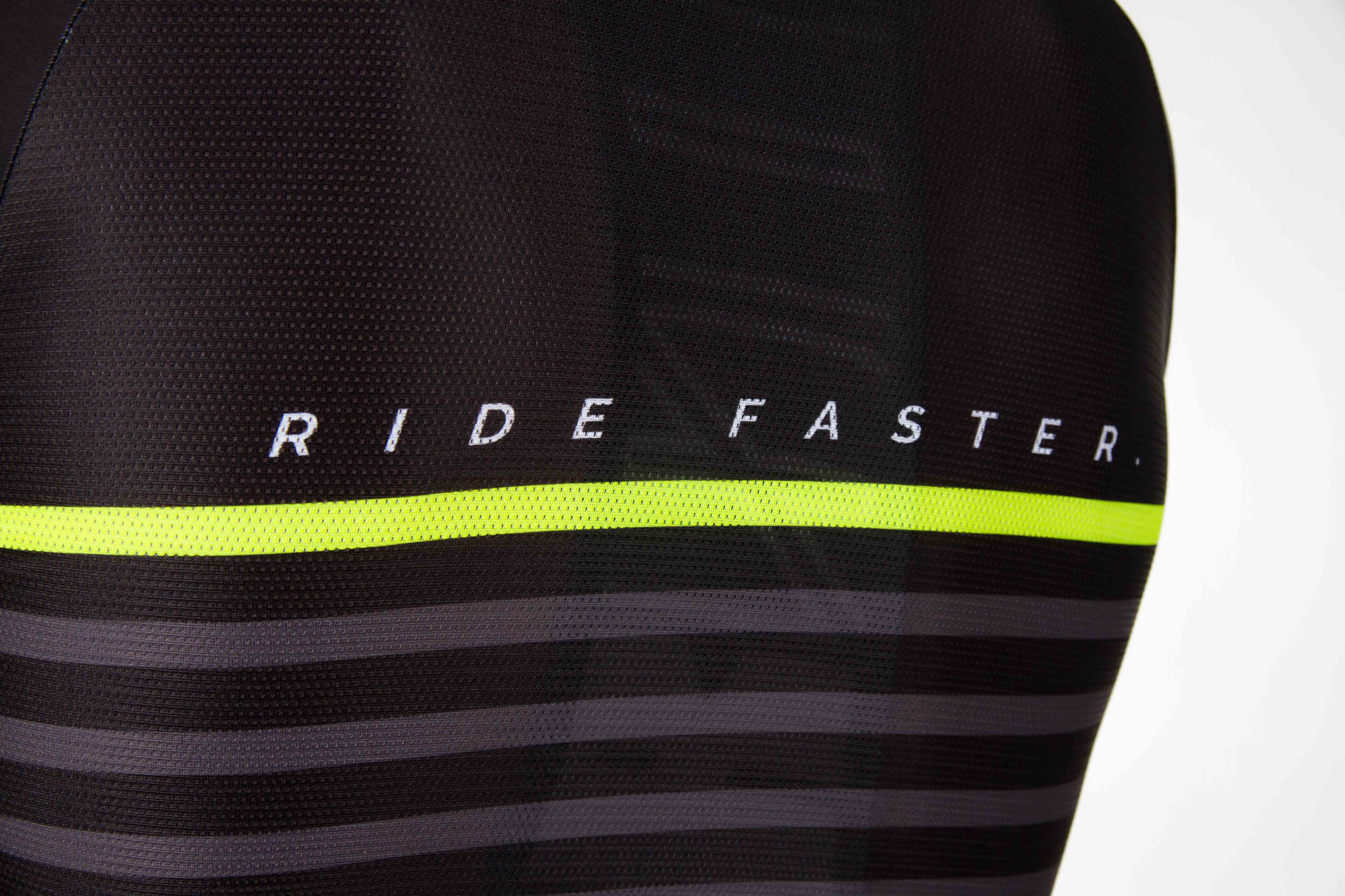 MAILLOT VELO MARINIERE BLACK HOMME