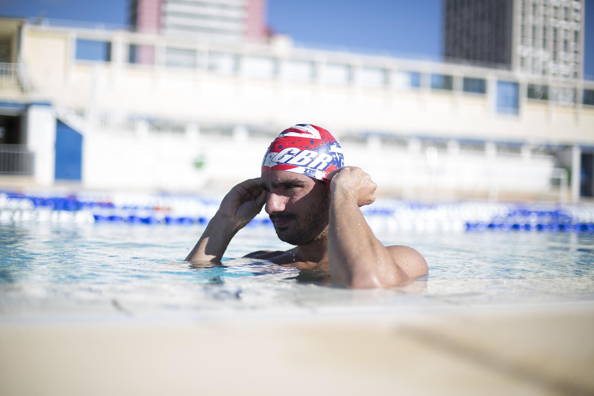 NATIONAL PRIDE SWIM CAP