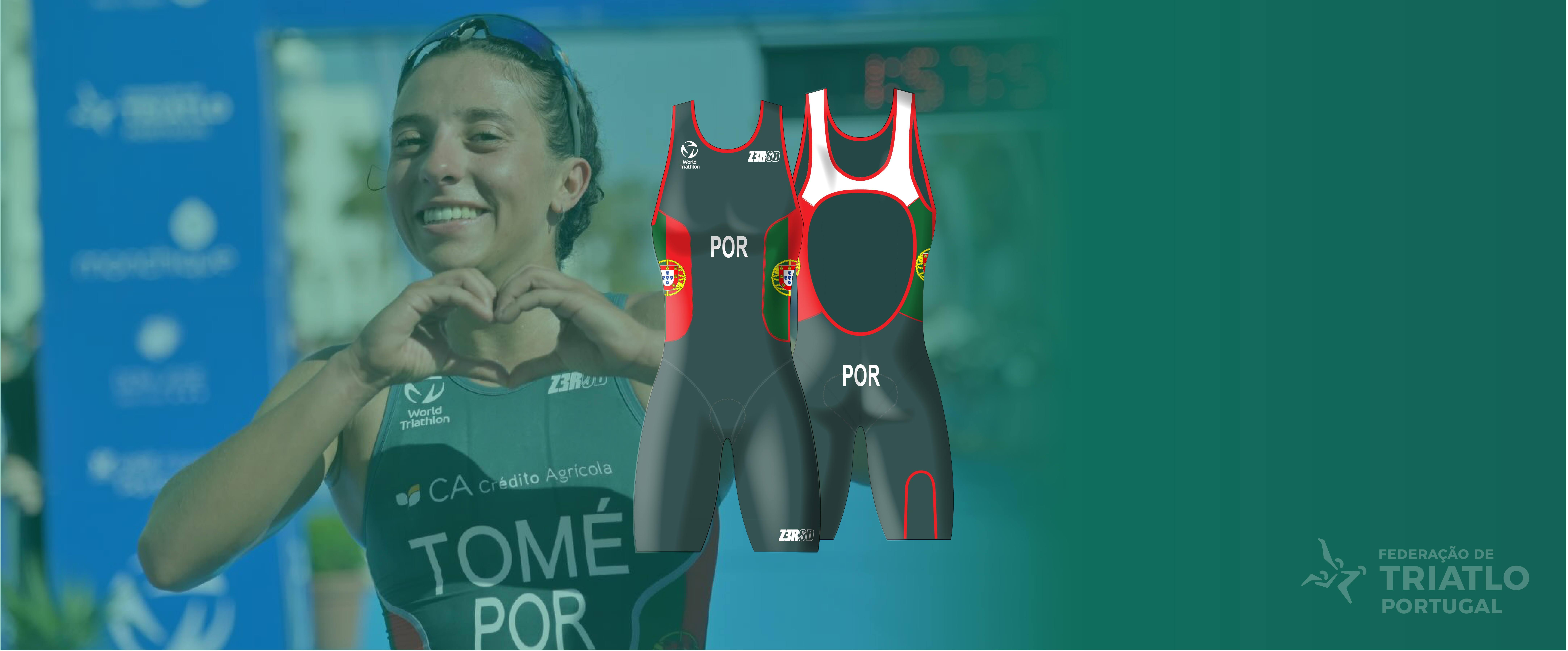 WOMAN PORTUGAL SHORT DISTANCE TRISUIT 