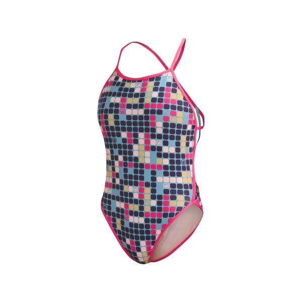 Z3R0D maillot de natation femme une pièce athlétique ruby