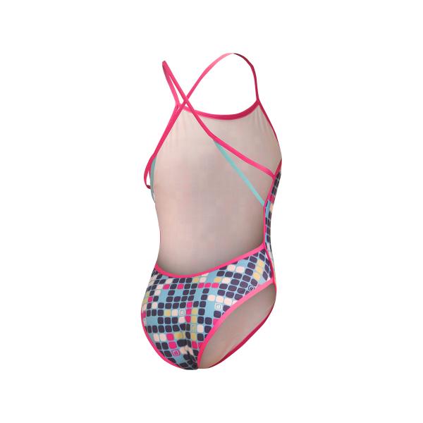 Z3R0D maillot de natation femme une pièce athlétique ruby