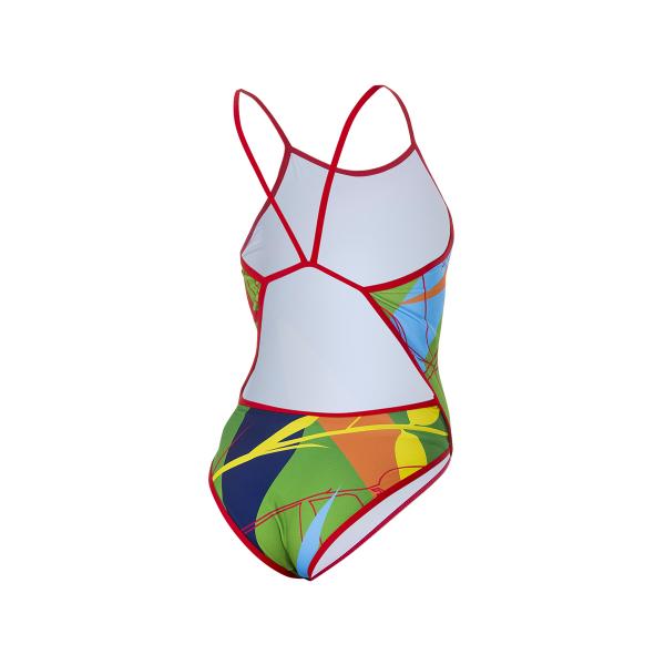 Z3R0D - MAILLOT UNE PIECE BIRDS OF PARADISE GREEN