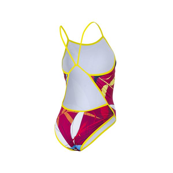Z3R0D - MAILLOT UNE PIECE BIRDS OF PARADISE RED 