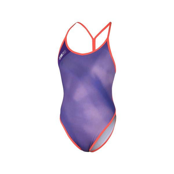 One piece women swimsuit - Cloud Purple ZEROD 