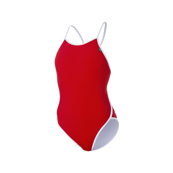 Z3R0D - MAILLOT 1PIECE TRAINING ROUGE