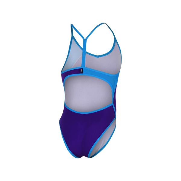 Maillot de bain femme une pièce - violet et atoll ZEROD