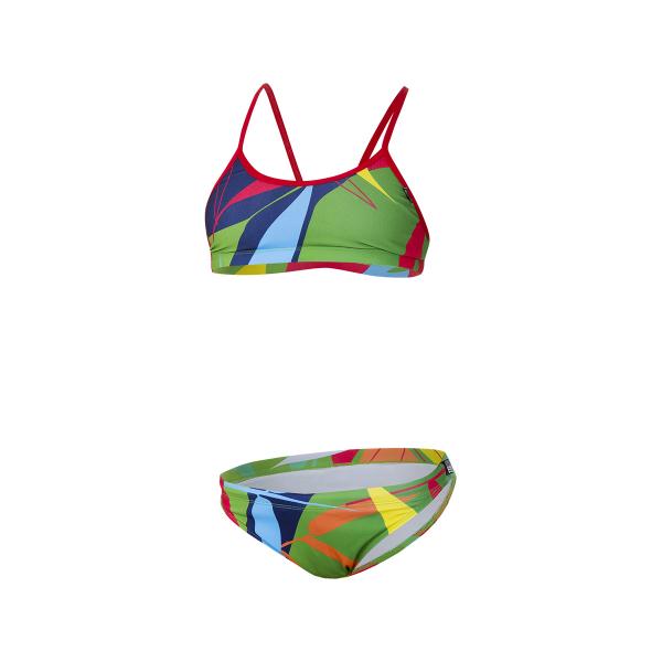 Z3R0D - MAILLOT 2PIECES BIRDS OF PARADISE GREEN 