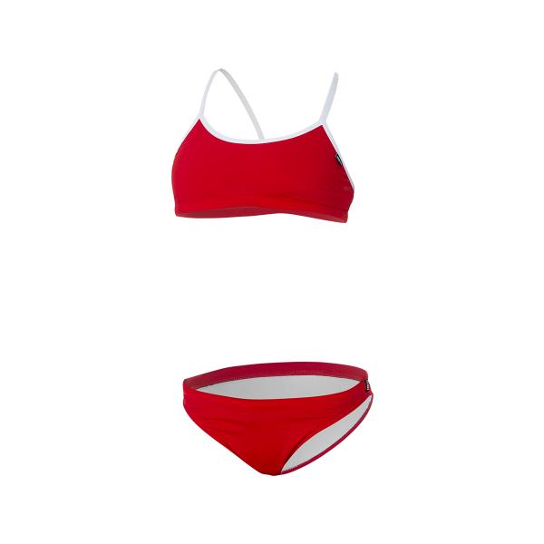 Z3R0D - MAILLOT 2PIECES TRAINING ROUGE