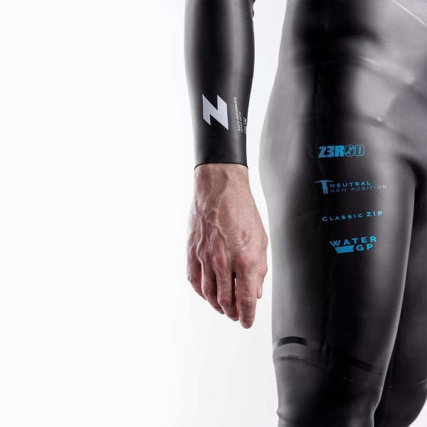 Triathlon neoprene ARCHI wetsuit for men | Z3R0D