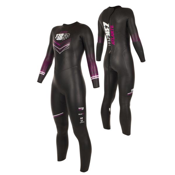 Triathlon neoprene Atlante wetsuit for women | Z3R0D