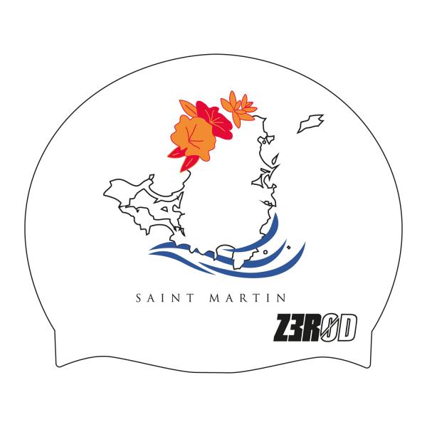 BONNET DE NATATION Z3R0D EN SILICONE SAINT-MARTIN