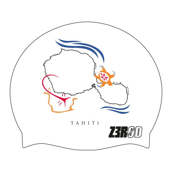 BONNET DE NATATION Z3R0D EN SILICONE TAHITI 
