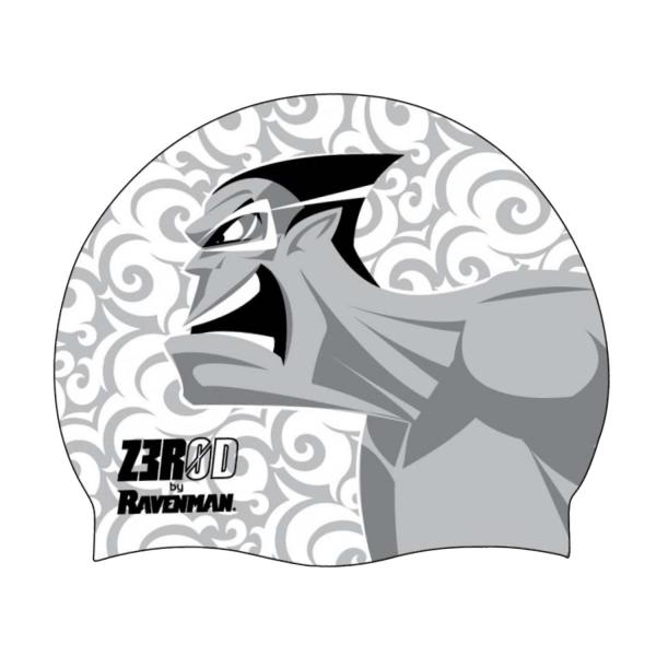 ZEROD Swim cap - Ravenman grey men 