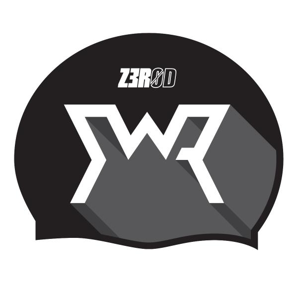 Z3R0D SWIMRUN SILICONE SWIMCAP - BLACK