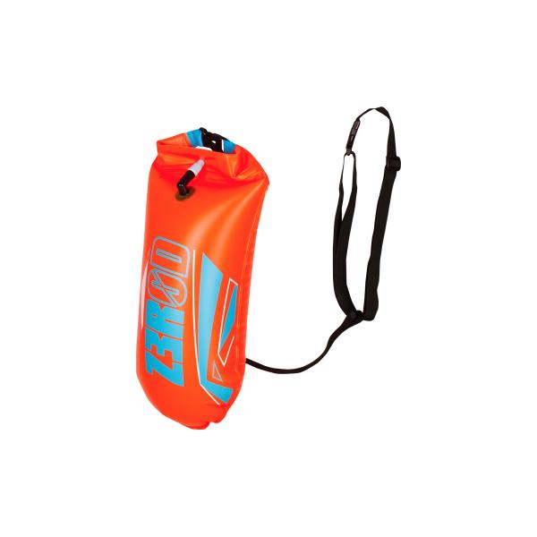 Orange open water safety buoy | Z3R0D