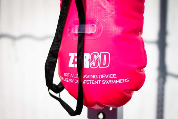 Open water pink safety buoy | Z3R0D