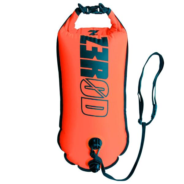 Open water safety buoy  XL with mesh pocket | Z3R0D