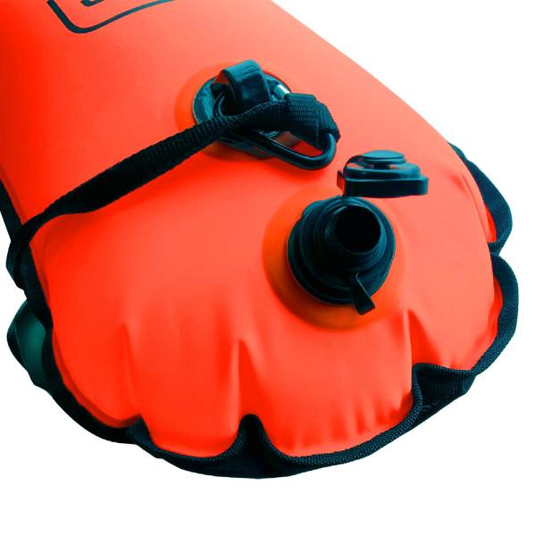 Open water safety buoy  XL with mesh pocket | Z3R0D