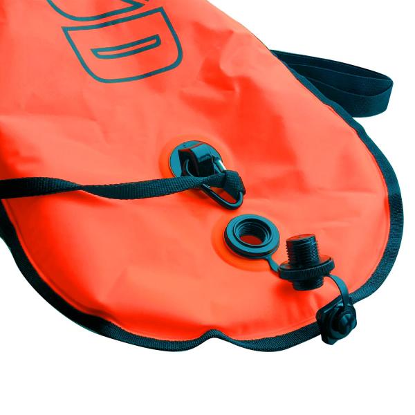 Open water safety buoy  XL with mesh pocket | Z3R0D