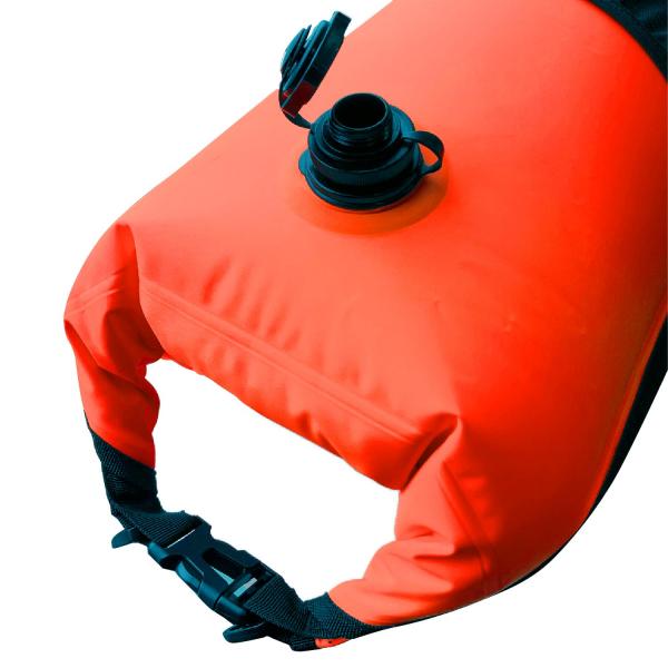 Open water safety buoy  XL with mesh pocket | Z3R0D