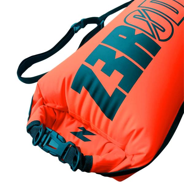 Open water safety buoy  XL with mesh pocket | Z3R0D