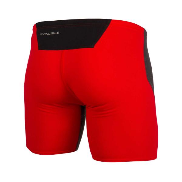 Boxer natation gris et rouge homme | Z3R0D