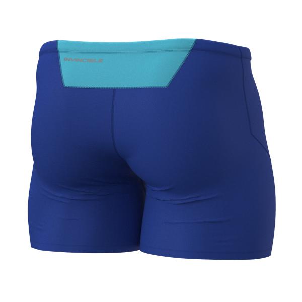 Boxer natation bleu et atoll homme | Z3R0D