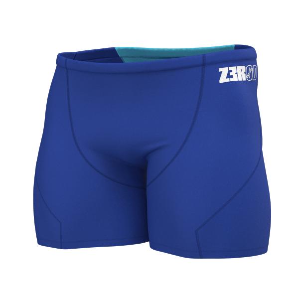 Boxer natation bleu et atoll homme | Z3R0D