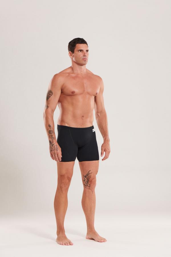 Boxer natation noir et gris homme | Z3R0D