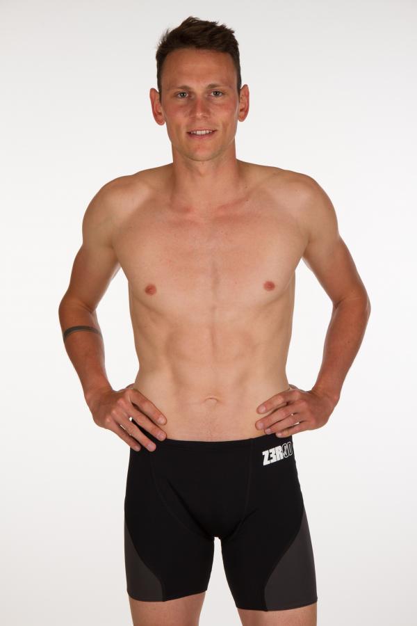 Boxer natation noir et gris homme | Z3R0D