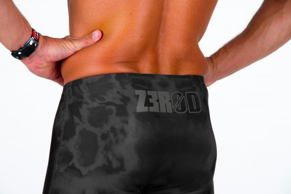 Man dark shadows tie & dye swimming boxer | Z3R0D