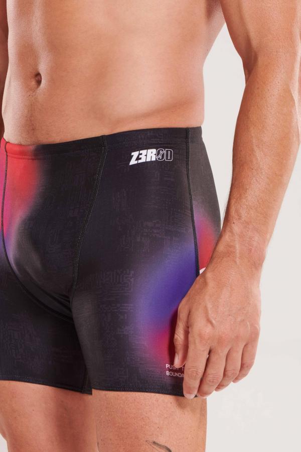 Boxer natation noir Vortex Nebula homme | Z3R0D