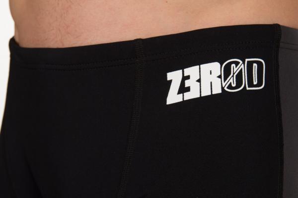 Boxer natation noir et gris homme | Z3R0D