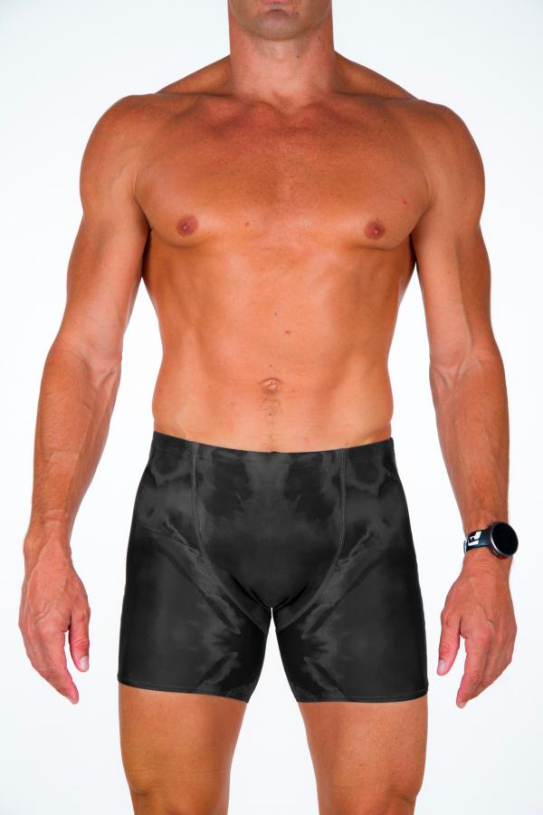 Man dark shadows tie & dye swimming boxer | Z3R0D